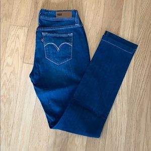 Levi's Bold Curve Dark Blue Demin Jeans